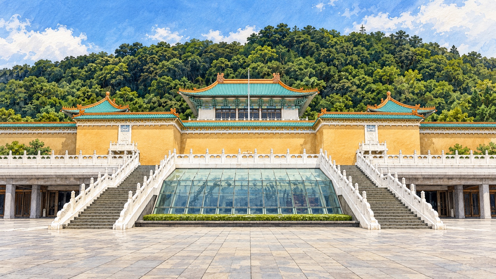 故宮博物院 National Palace Museum 插畫 illustration